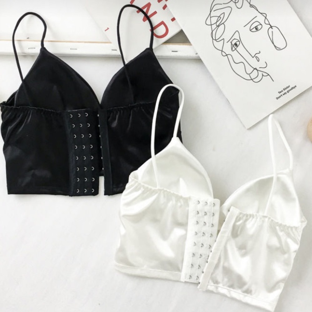 Sexy satin bralette - Picture 3 of 3